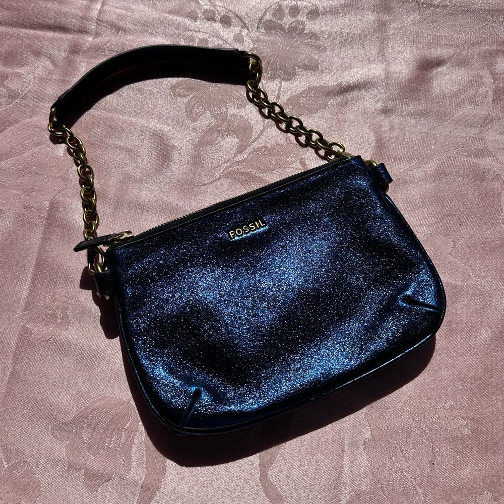 Fossil Leather Handbag